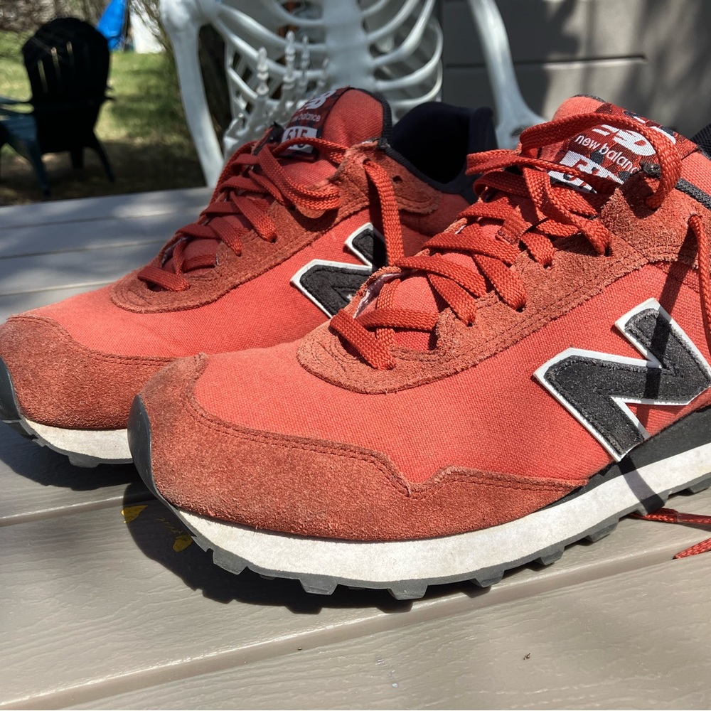 New Balance, red, size 11